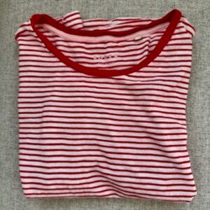 Boden Red Stripe Tee – XS